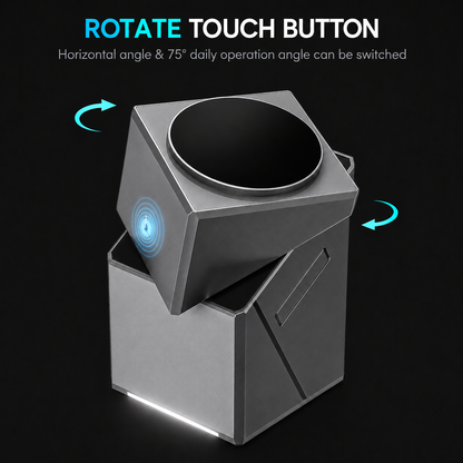 Rotating magnetic wireless charging station product detail