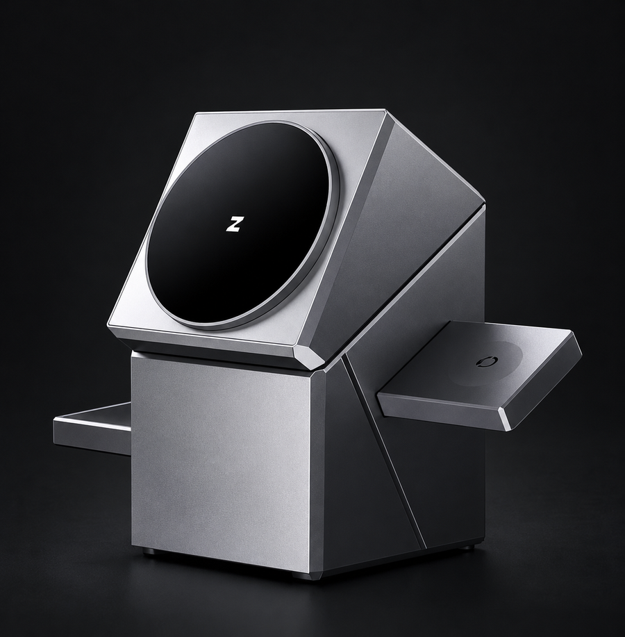 ARLISHCO 3-in-1 rotating magnetic wireless charging station hero view