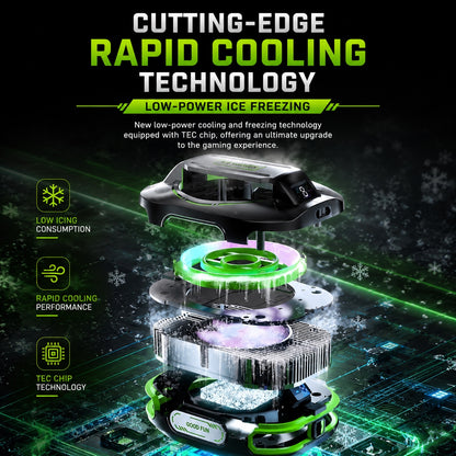 TEC semiconductor cooling system and fan construction