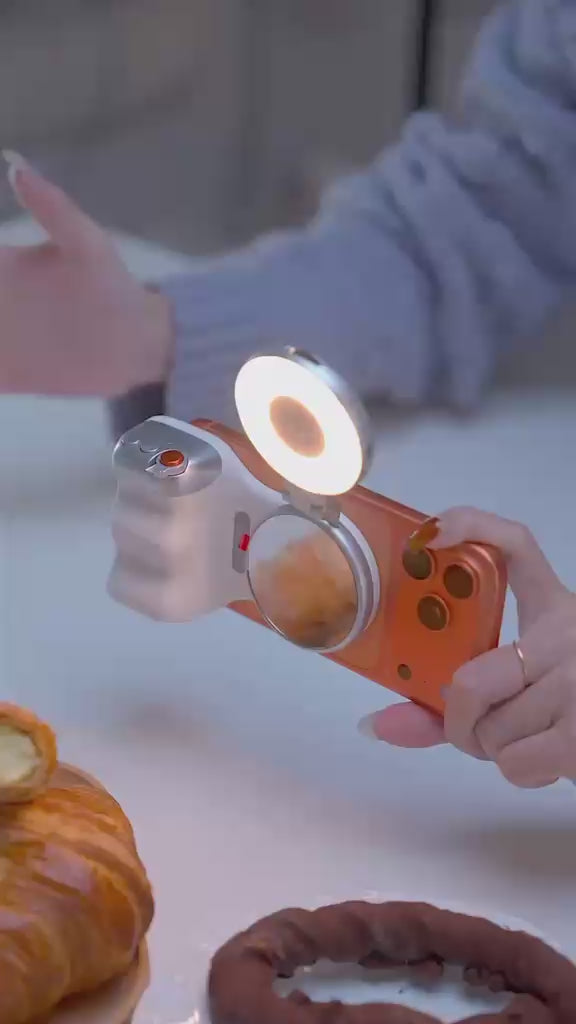 A steadier grip with light when you need it.